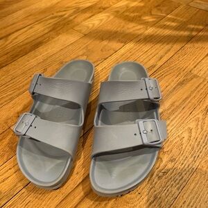 Birkenstock Arizona EVA Sandals in Light Blue